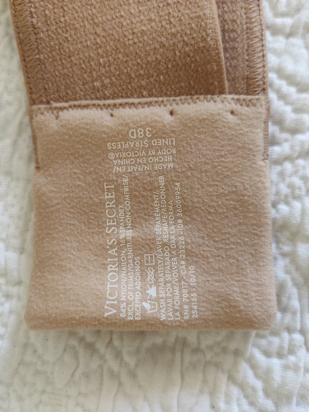 Victorias Secret seamless strapless